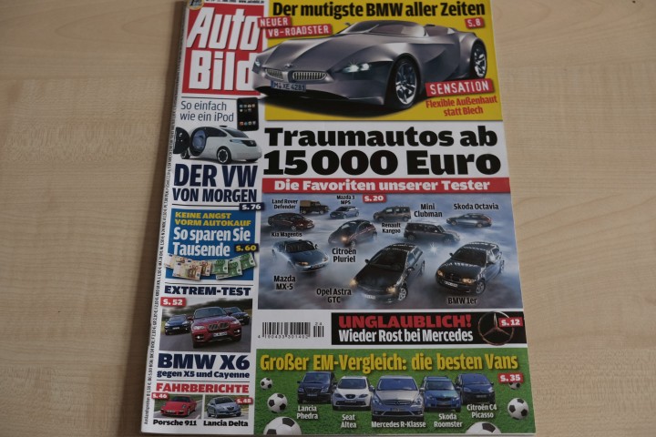 Deckblatt Auto Bild (24/2008)